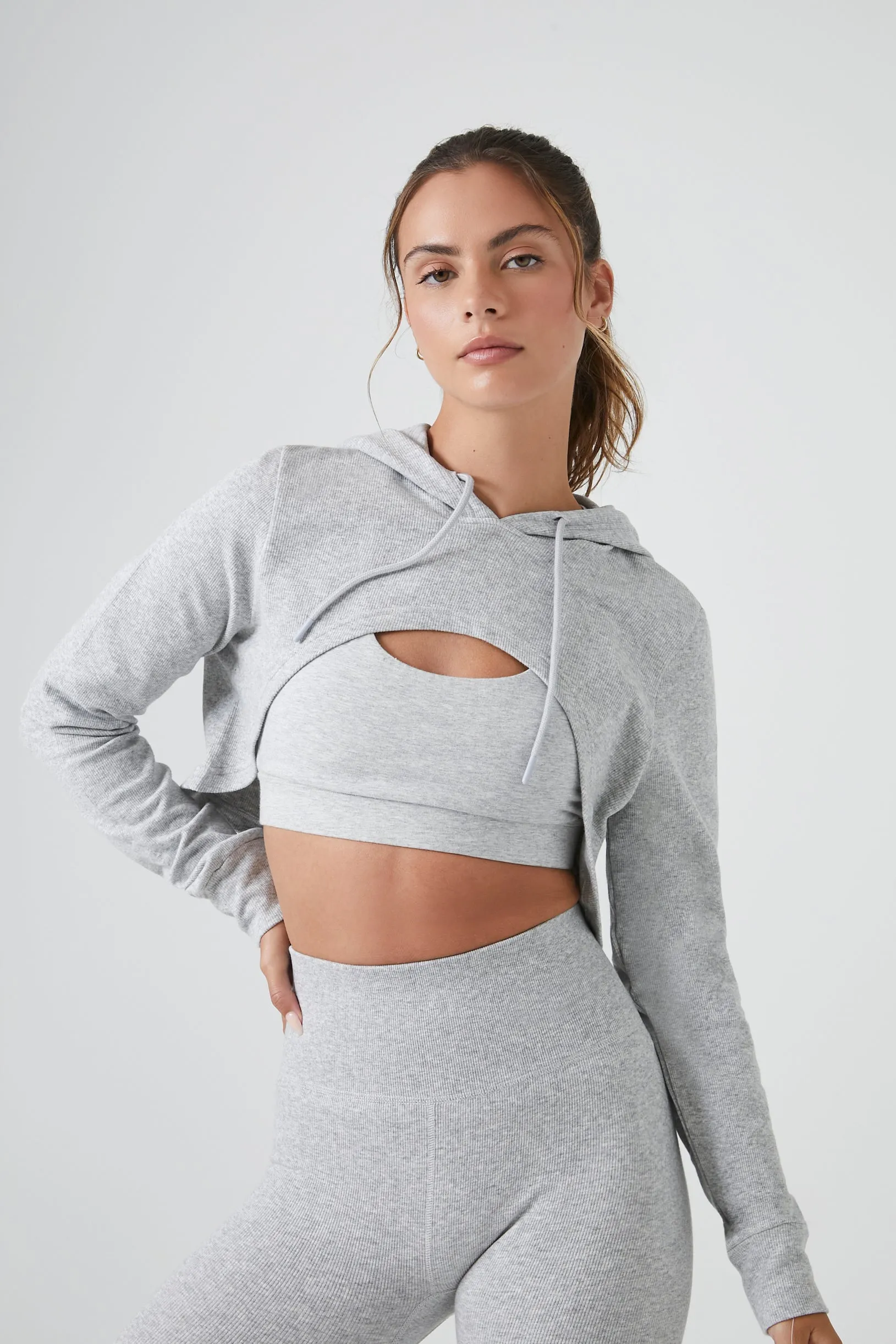 Active Seamless Super Cropped Hoodie