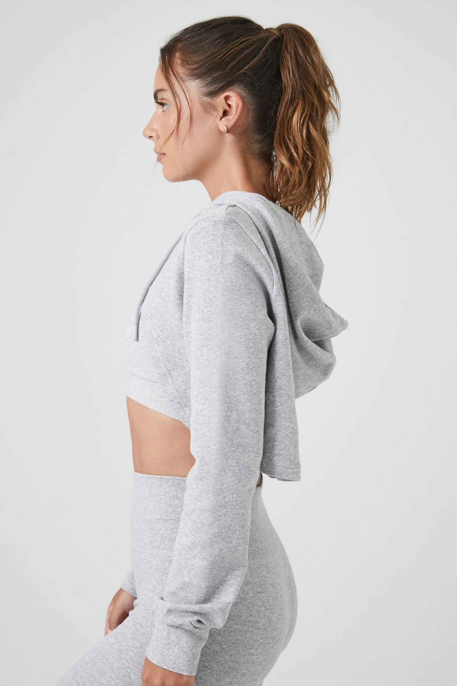 Active Seamless Super Cropped Hoodie