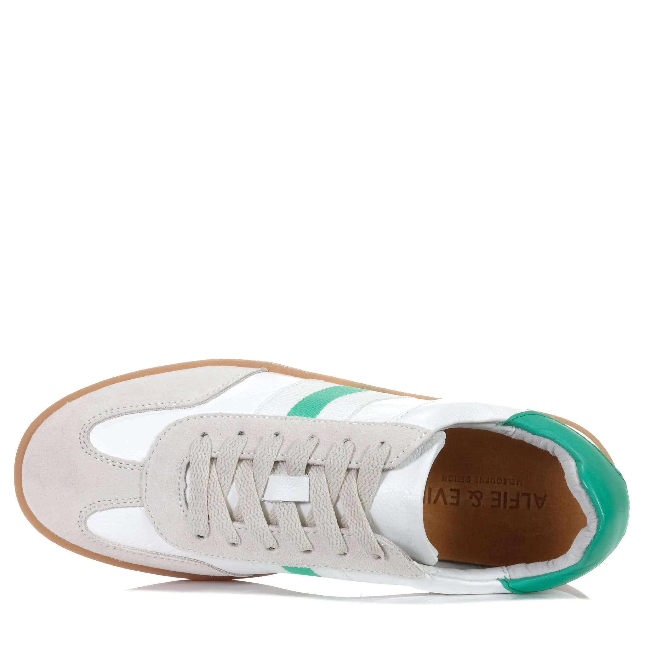 Alfie & Evie Aloha Cream/White/Green