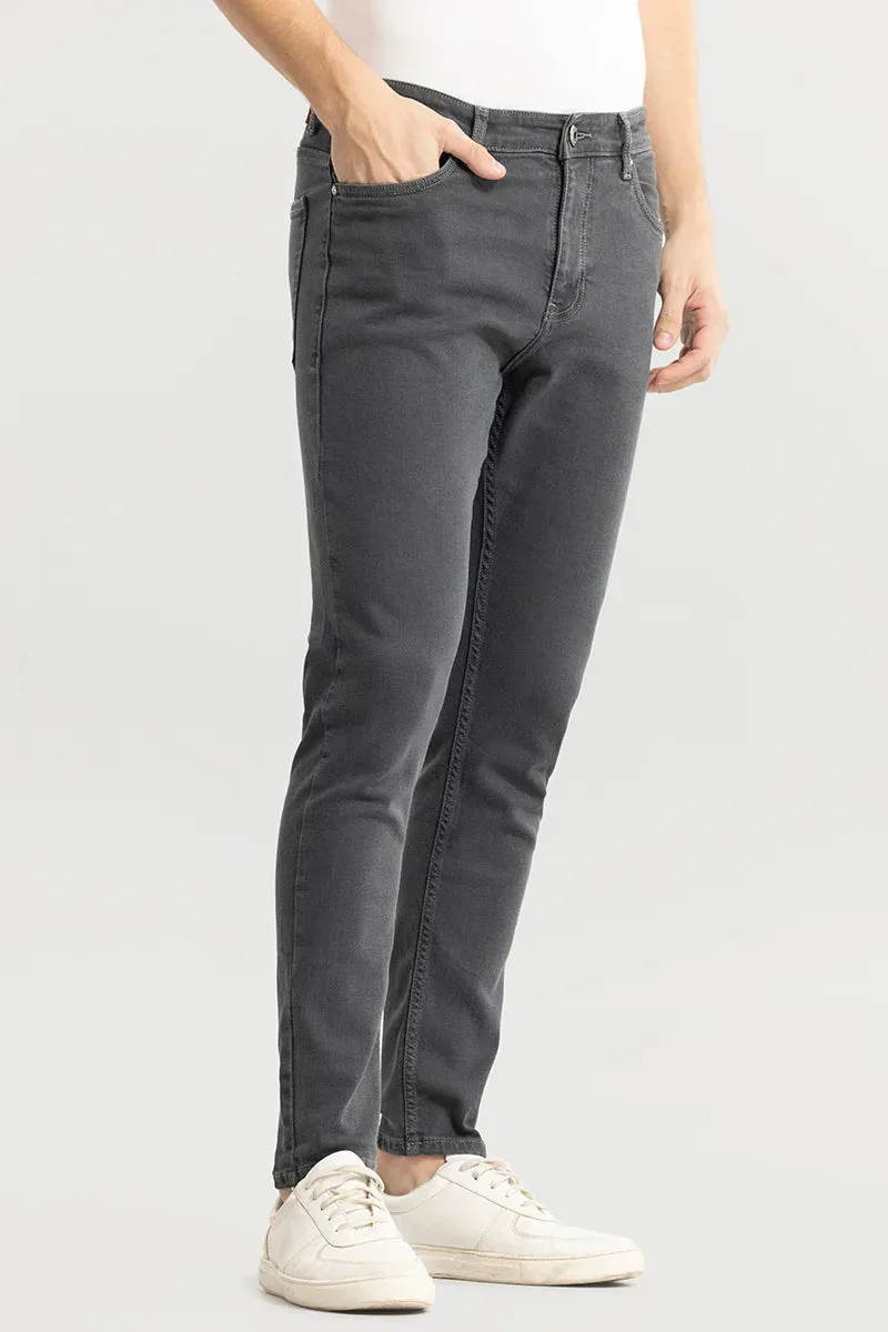 Ashen Dark Grey Skinny Jeans