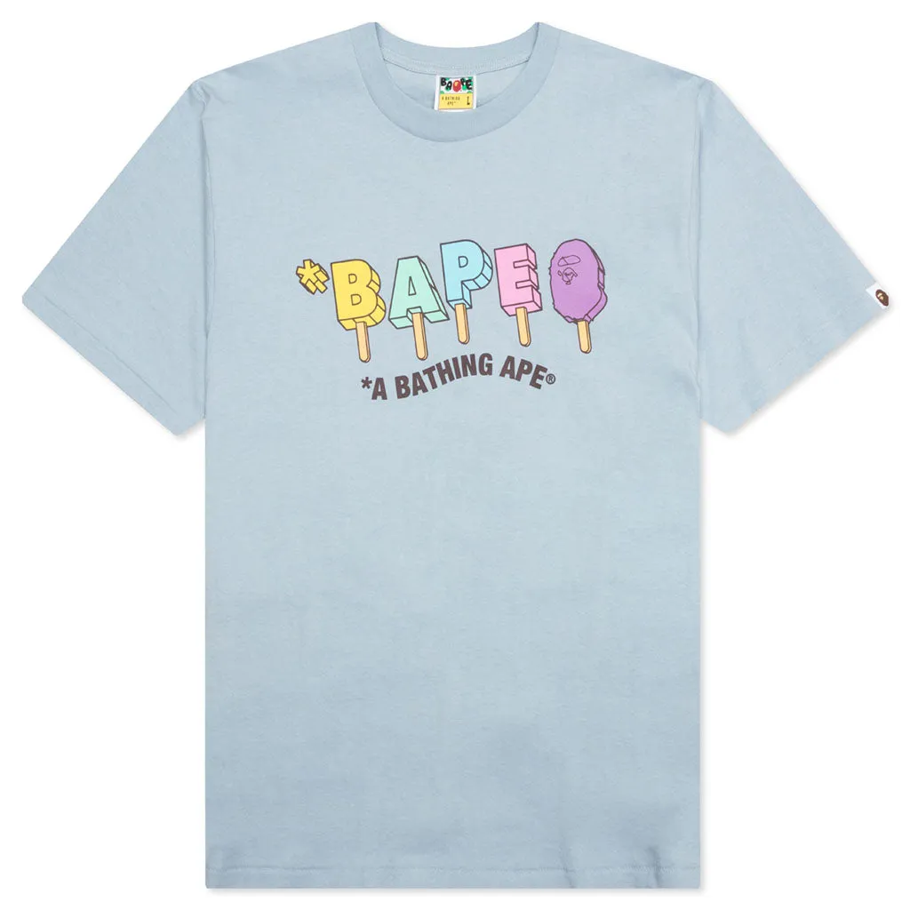 Bape Popsicle Tee  - Blue