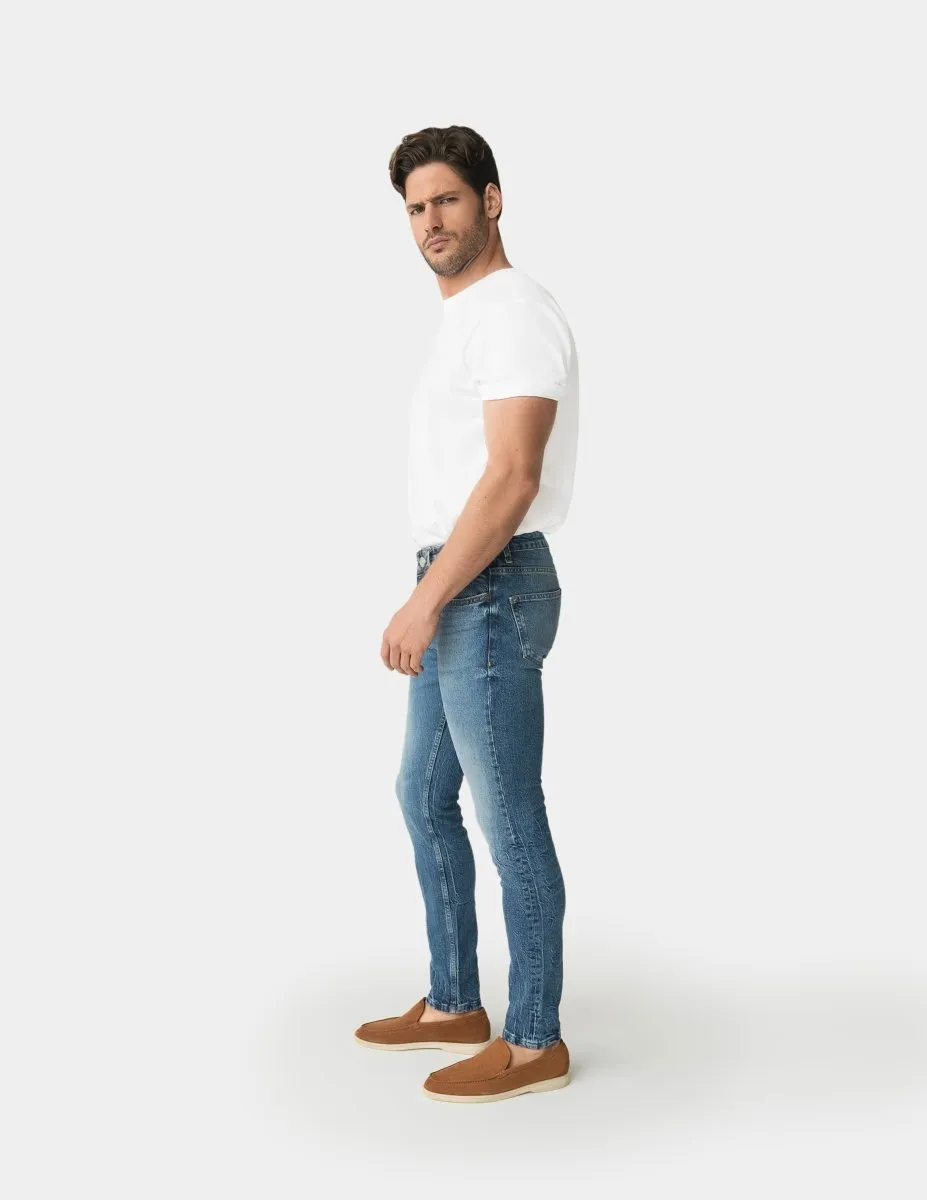 Blue Skinny Fit Jeans