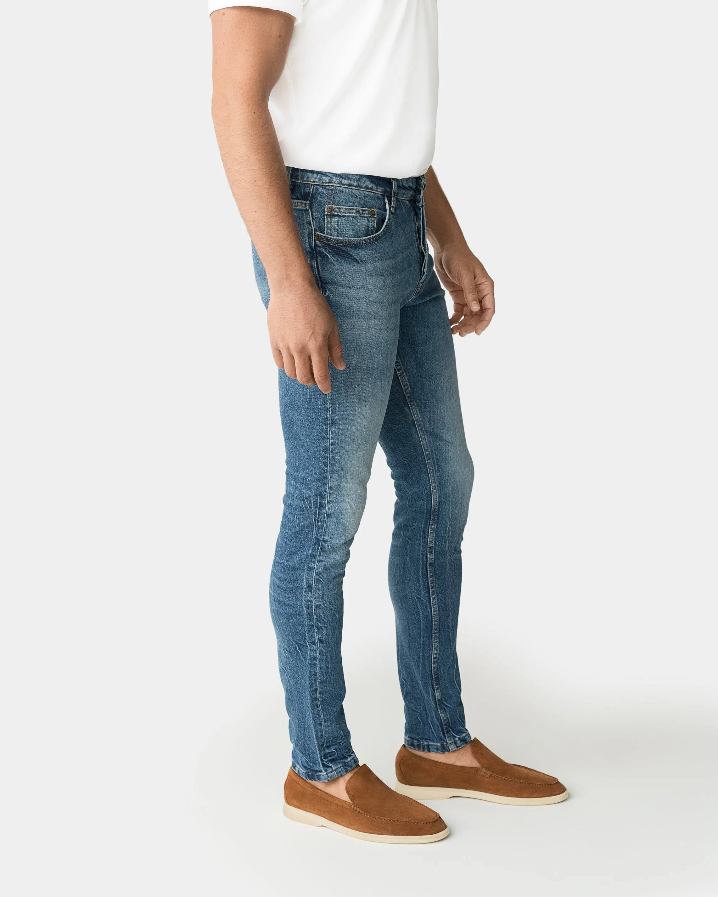 Blue Skinny Fit Jeans