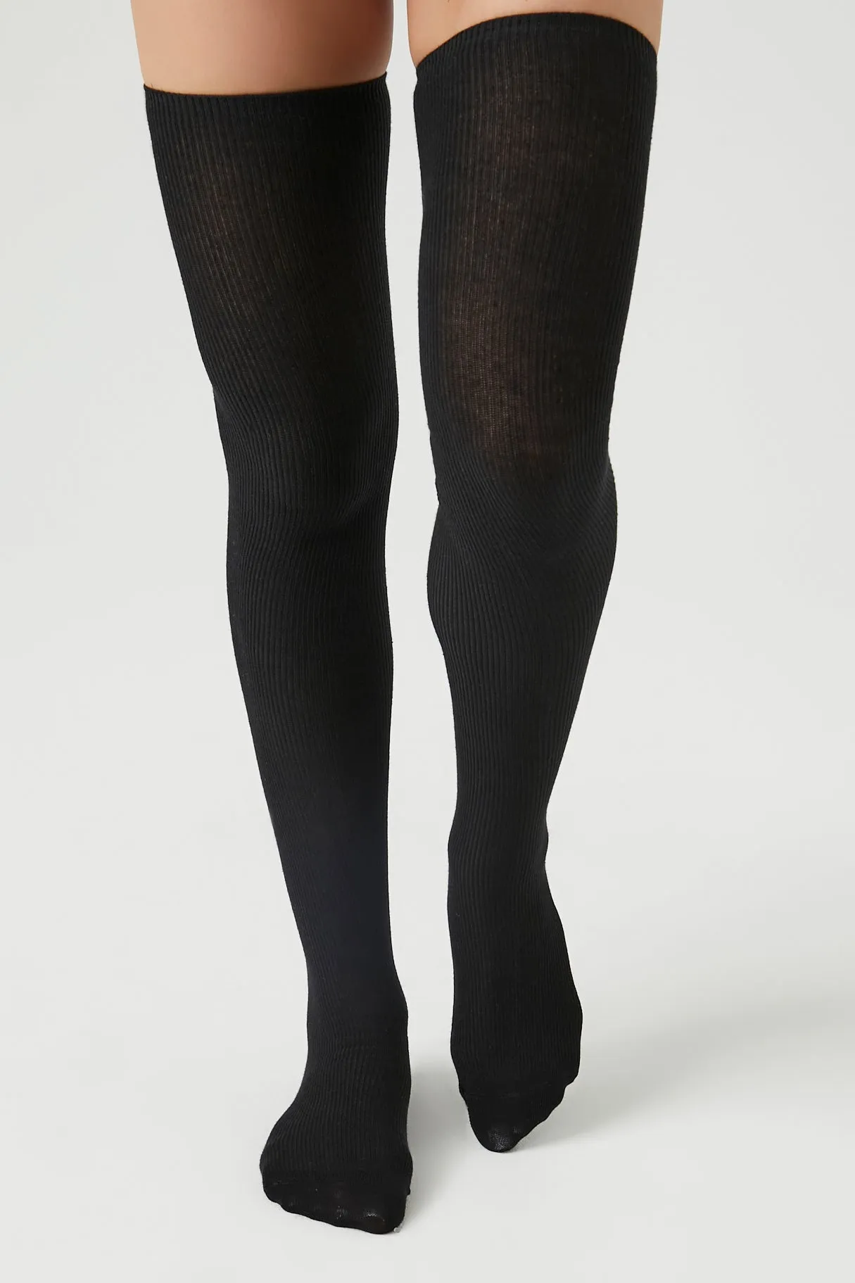 Cotton-Blend Over-the-Knee Socks