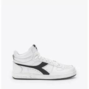 DIADORA SNEAKERS MAGIC BASKET DEMI ICONA BIANCO-BIANCO-NERO