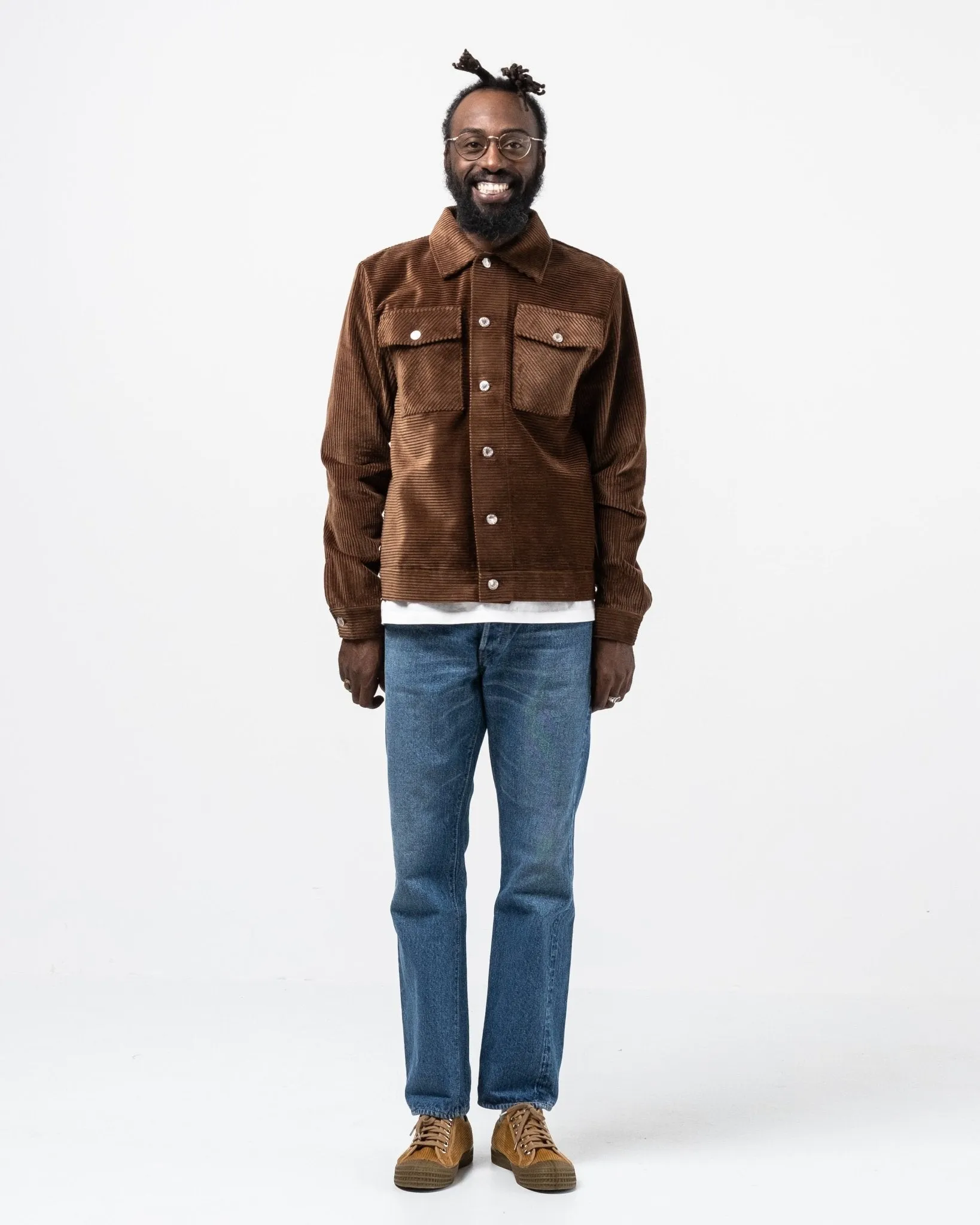 Eric Jean Jacket Chocolate Brown