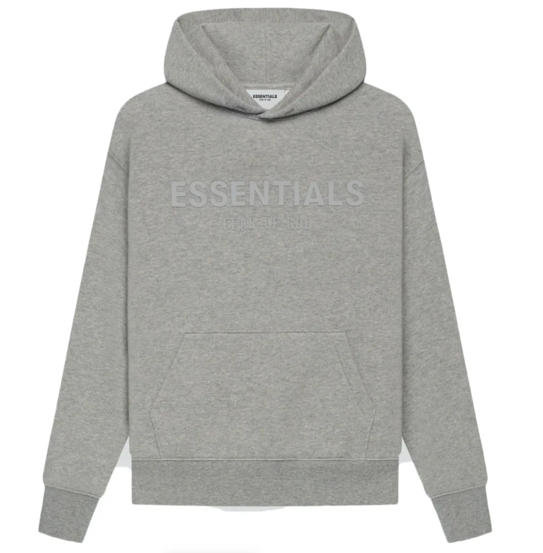 Fear Of God x Essentials Hoodie Oatmeal Heather Dark Kids (SS21)