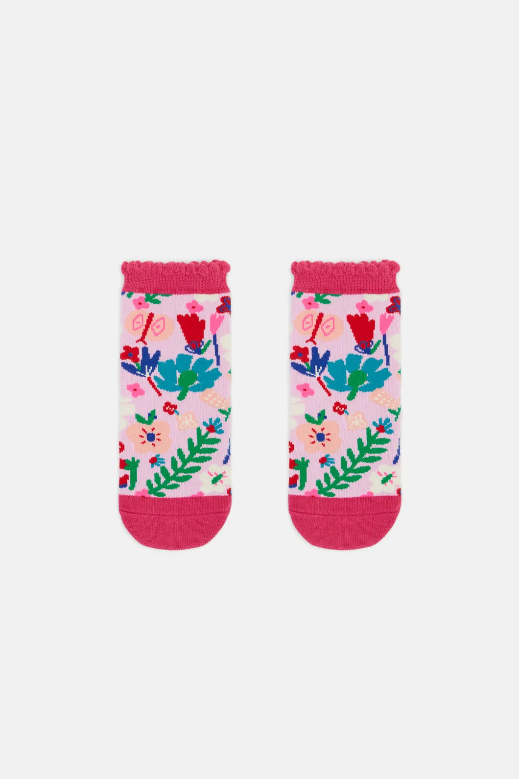 Flower Patch Kids Sock 2Pr Pk