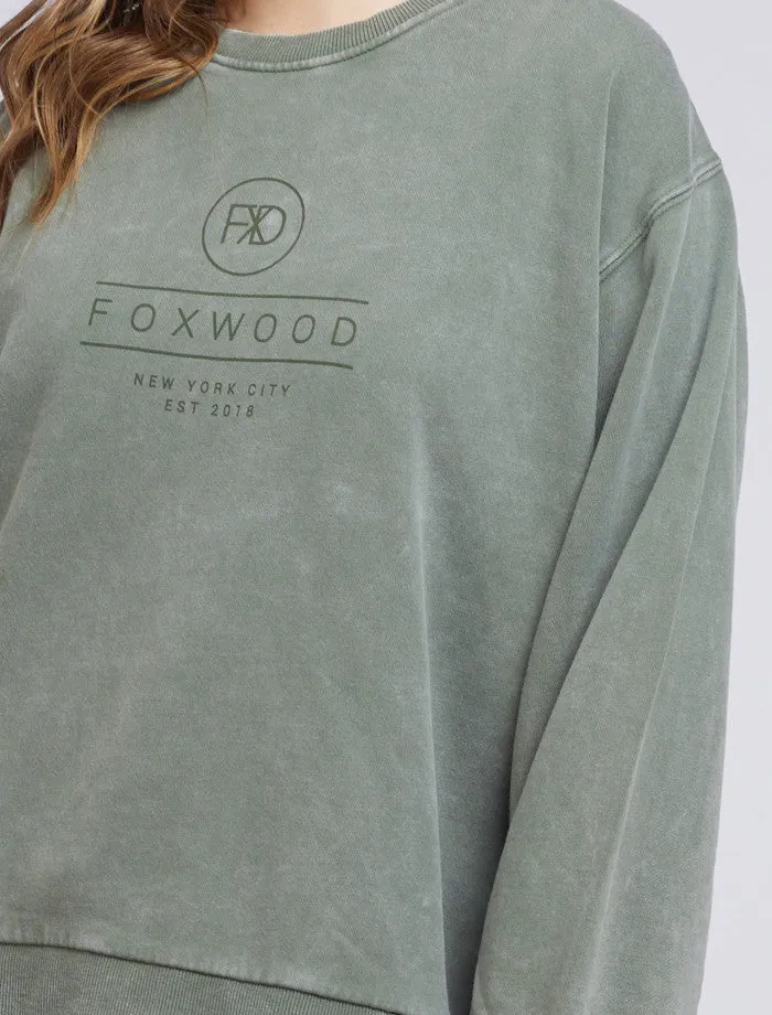 Foxwood Everyday Crew (Green Mist)