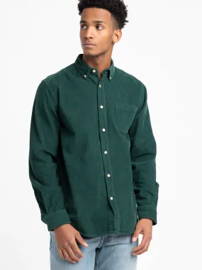 Green Lobo Corduroy Shirt