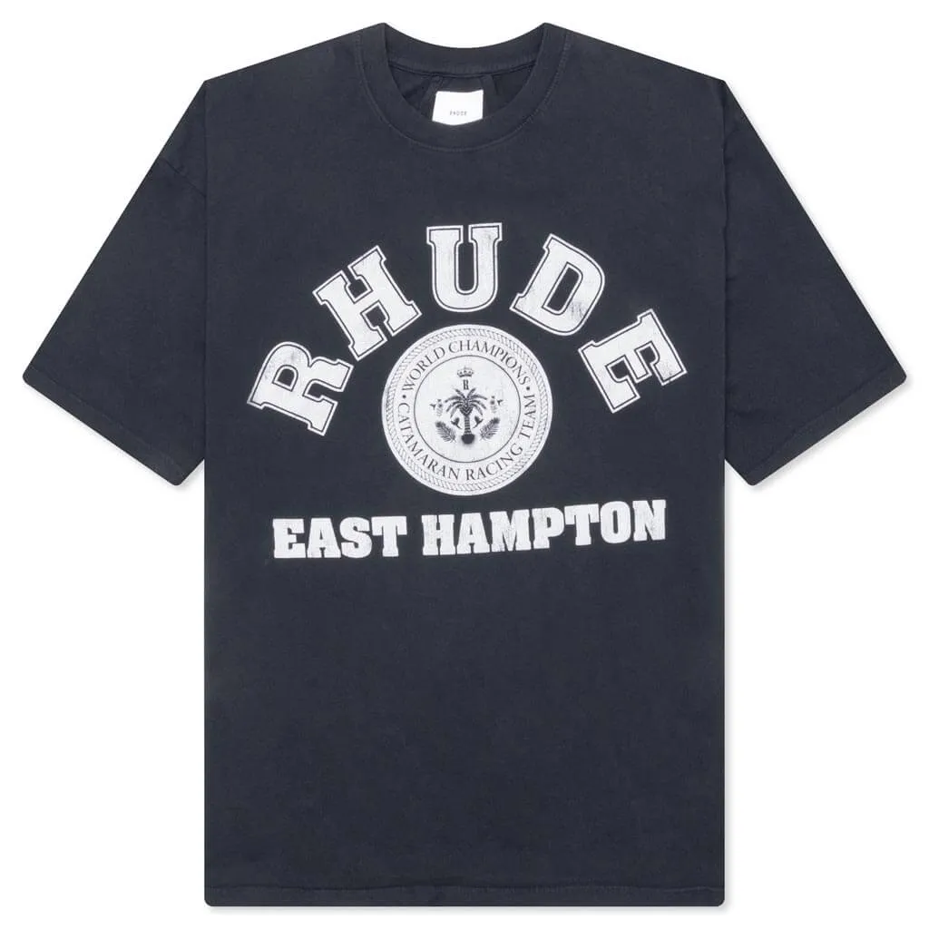 Hampton Catamaran Tee - Vintage Black