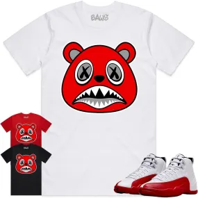 Jordan 12 Cherry 12s Shirt to Match - ANGRY BAWS BEAR