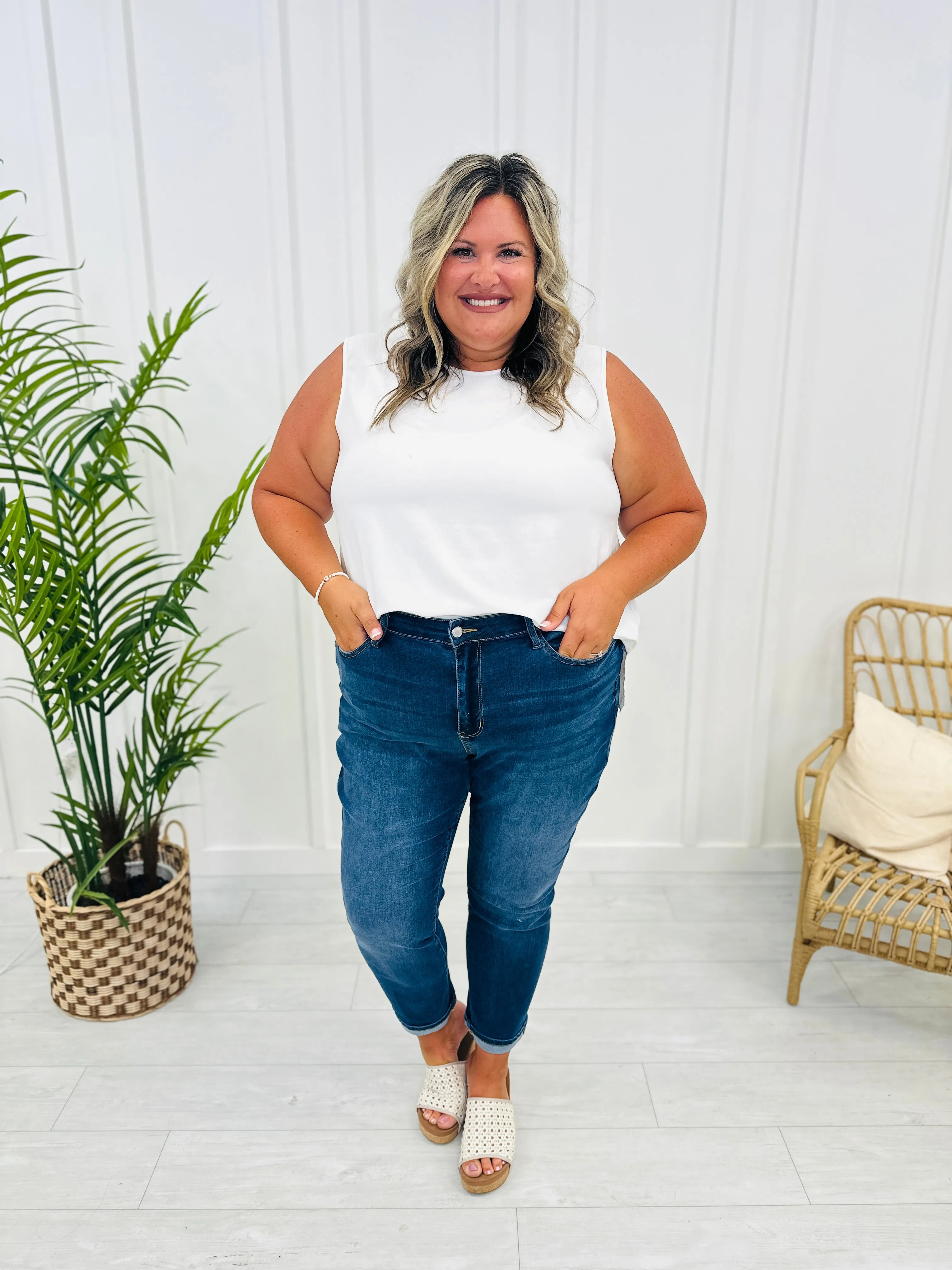 Judy Blue The Coolest Boyfriend Jeans in REG/CURVY