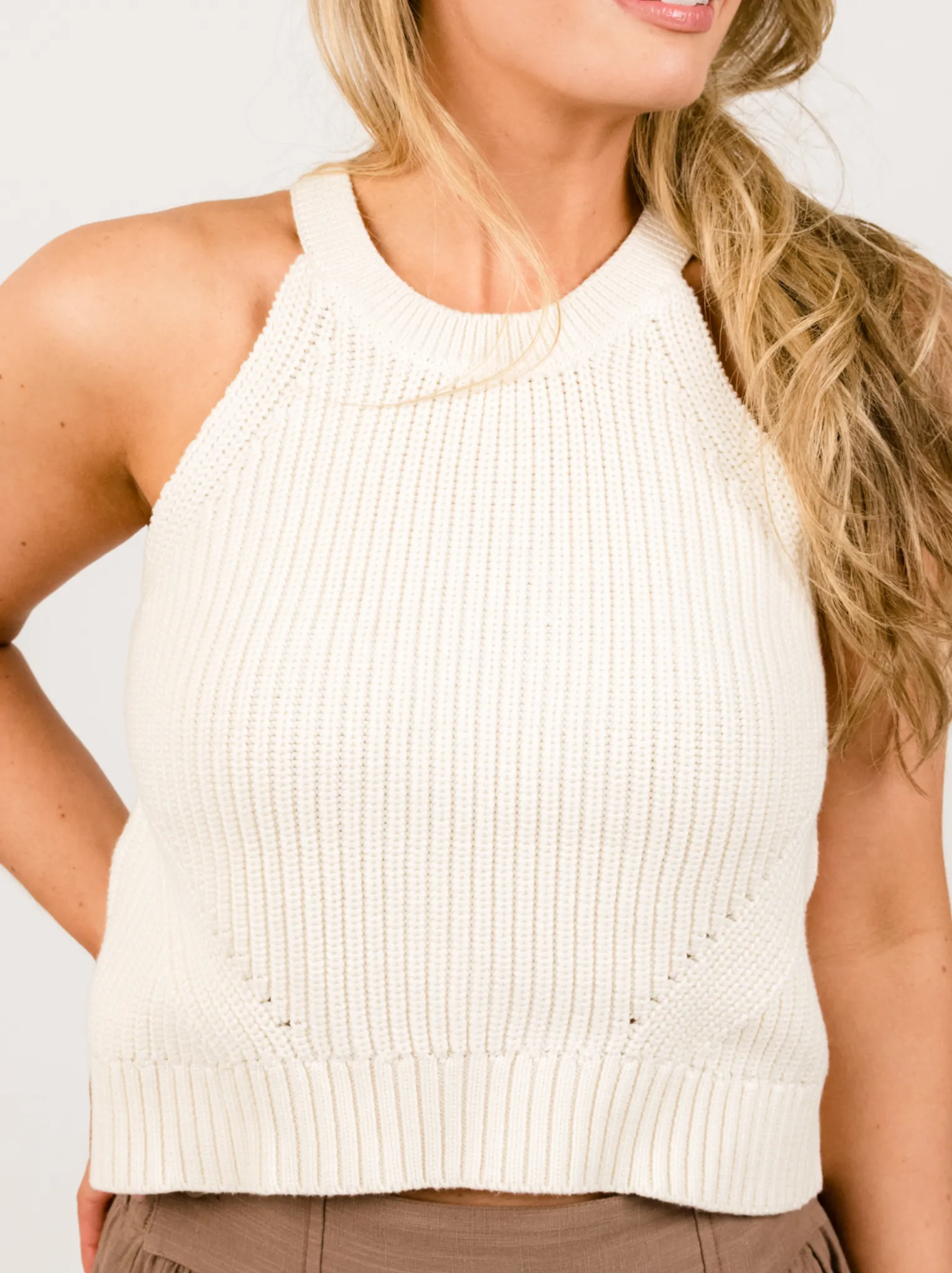 Katie Sweater Knit Tank