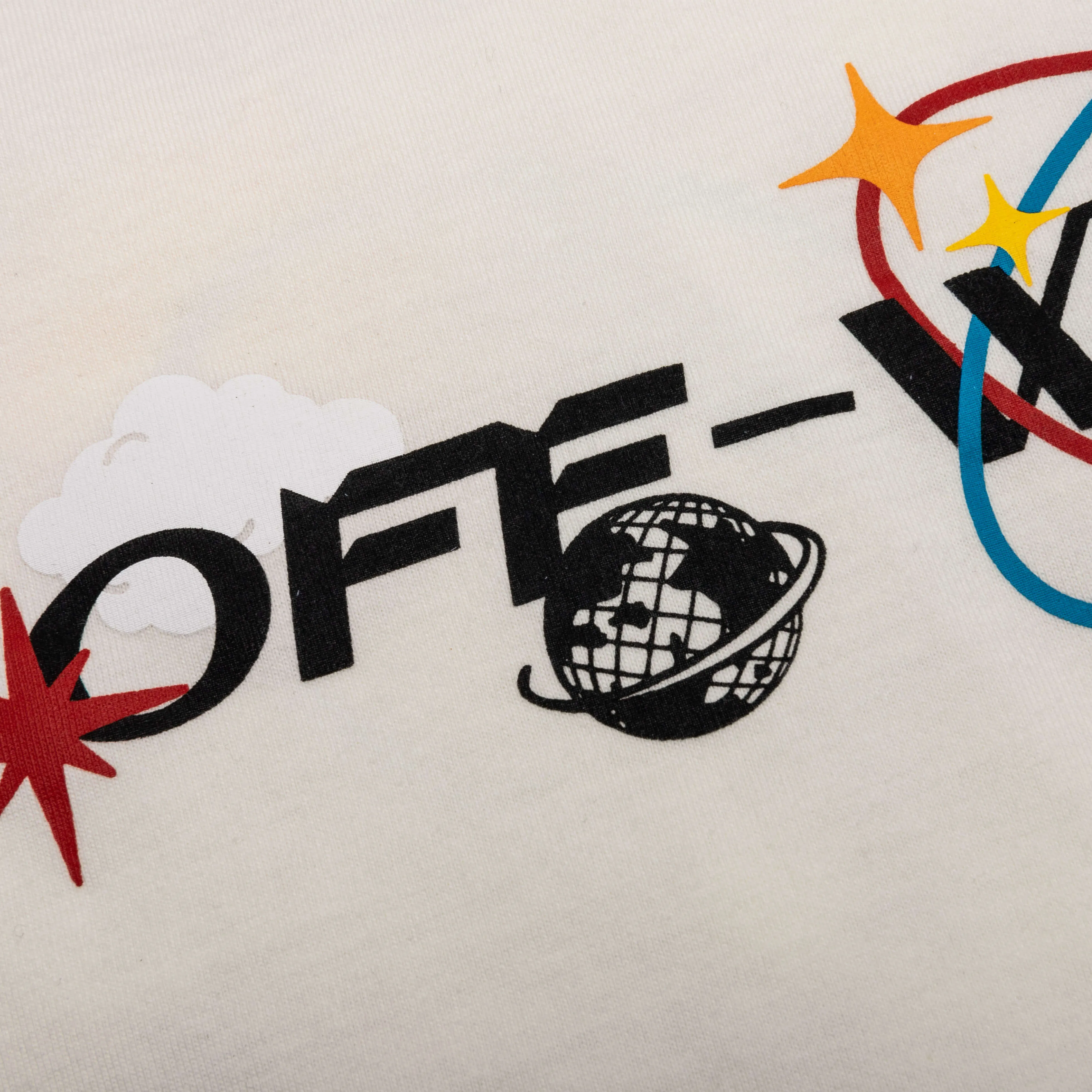 Kids Off Planets S/S Tee - Off White