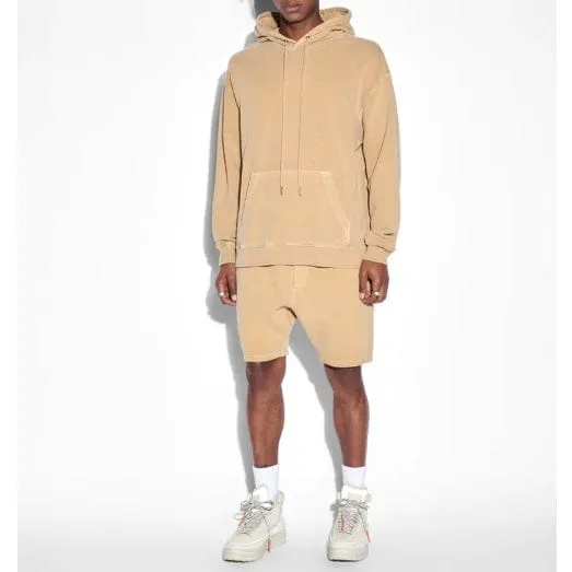 Ksubi 4x4 Biggie Hoodie (Dark Amber Tan) MFA23FL005