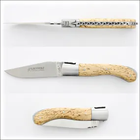 Laguiole Sport Classic Folding Knife Karelian Birch