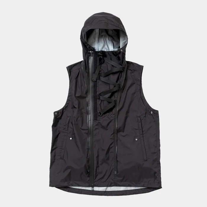 MEANSWHILE AIR CICULATION SYSTEM RAIN JACKET-BLACK