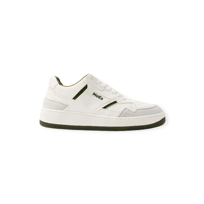 MoEa GEN1 Cactus White & Green Suede