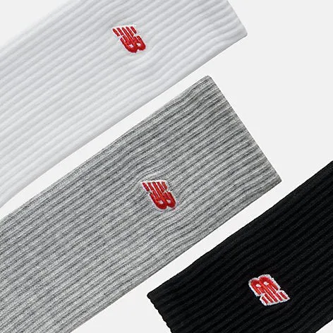 New Balance Patch Logo socks 3 Pairs Black, Grey, White