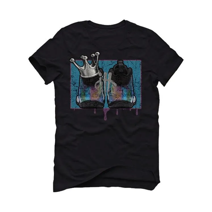 Nike Little Posite One Big Bang Black T-Shirt (KING FOAM)