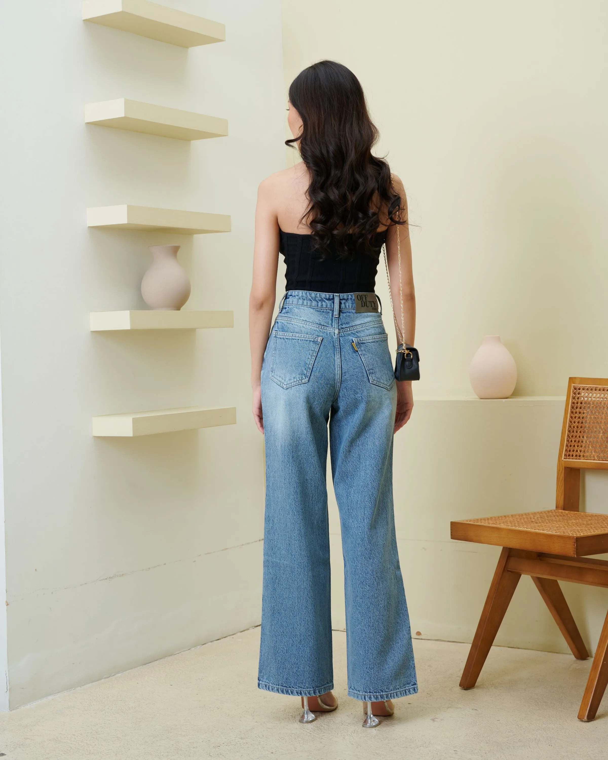 Oh So Vintage Wide Leg Jeans