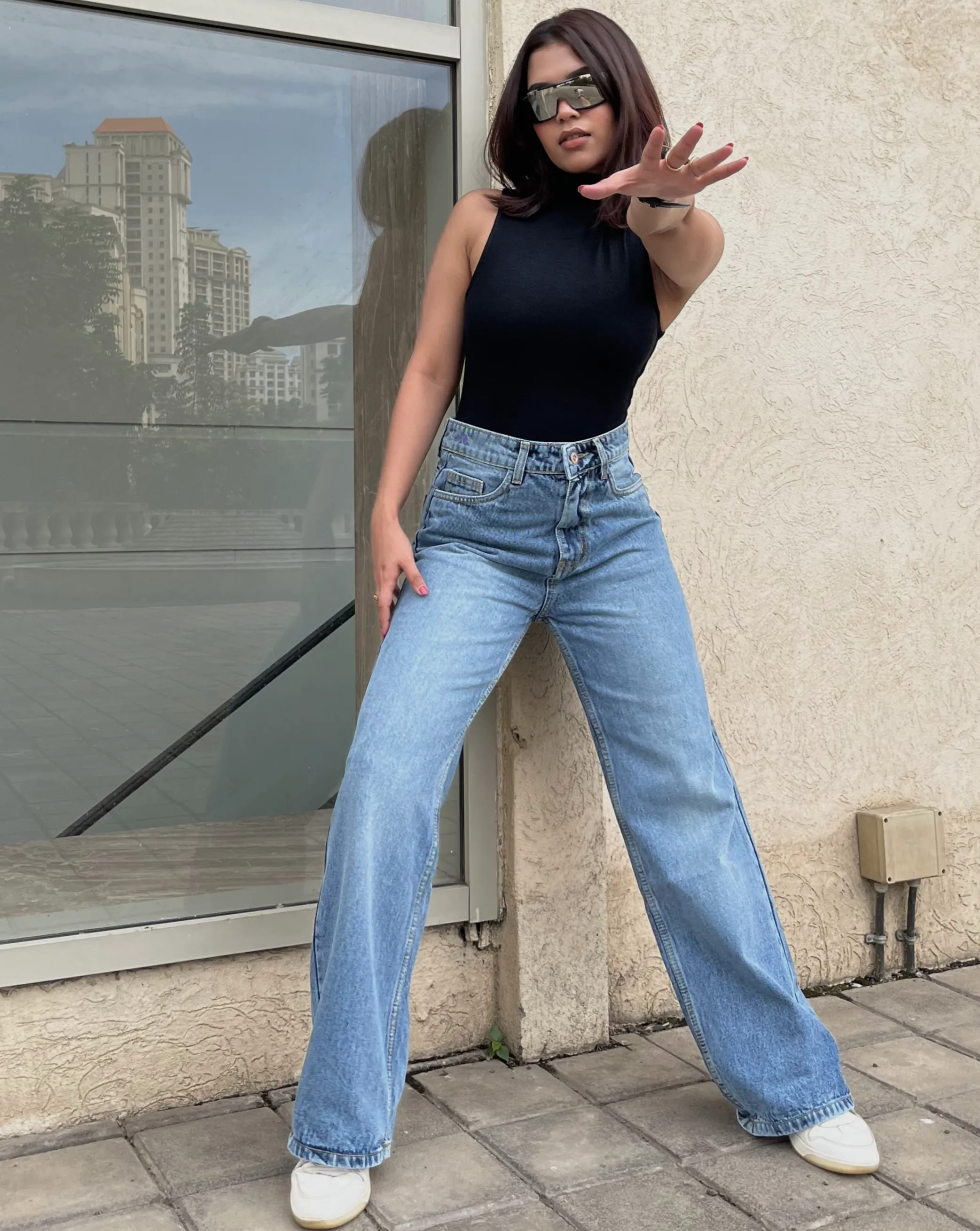 Oh So Vintage Wide Leg Jeans