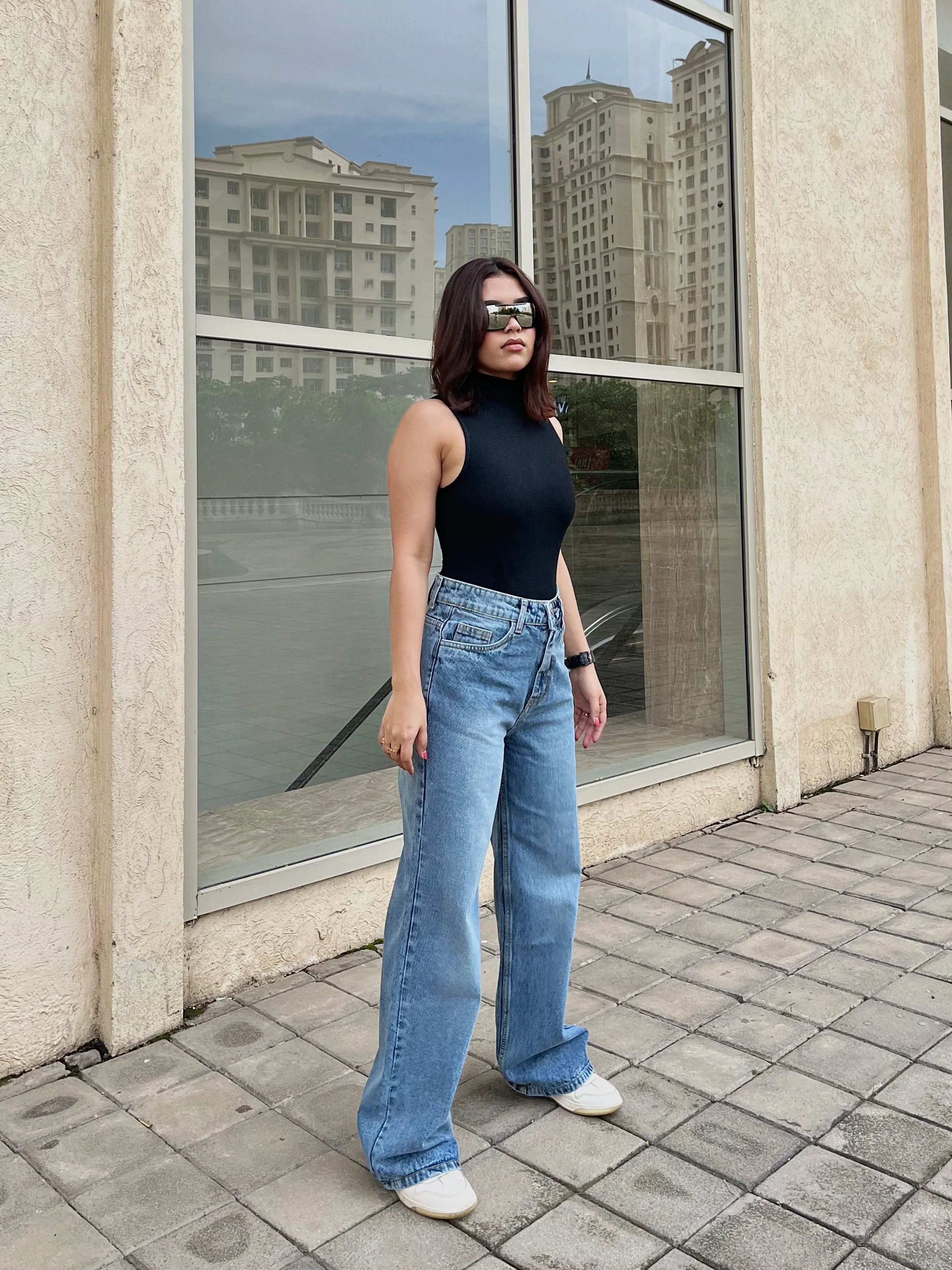 Oh So Vintage Wide Leg Jeans