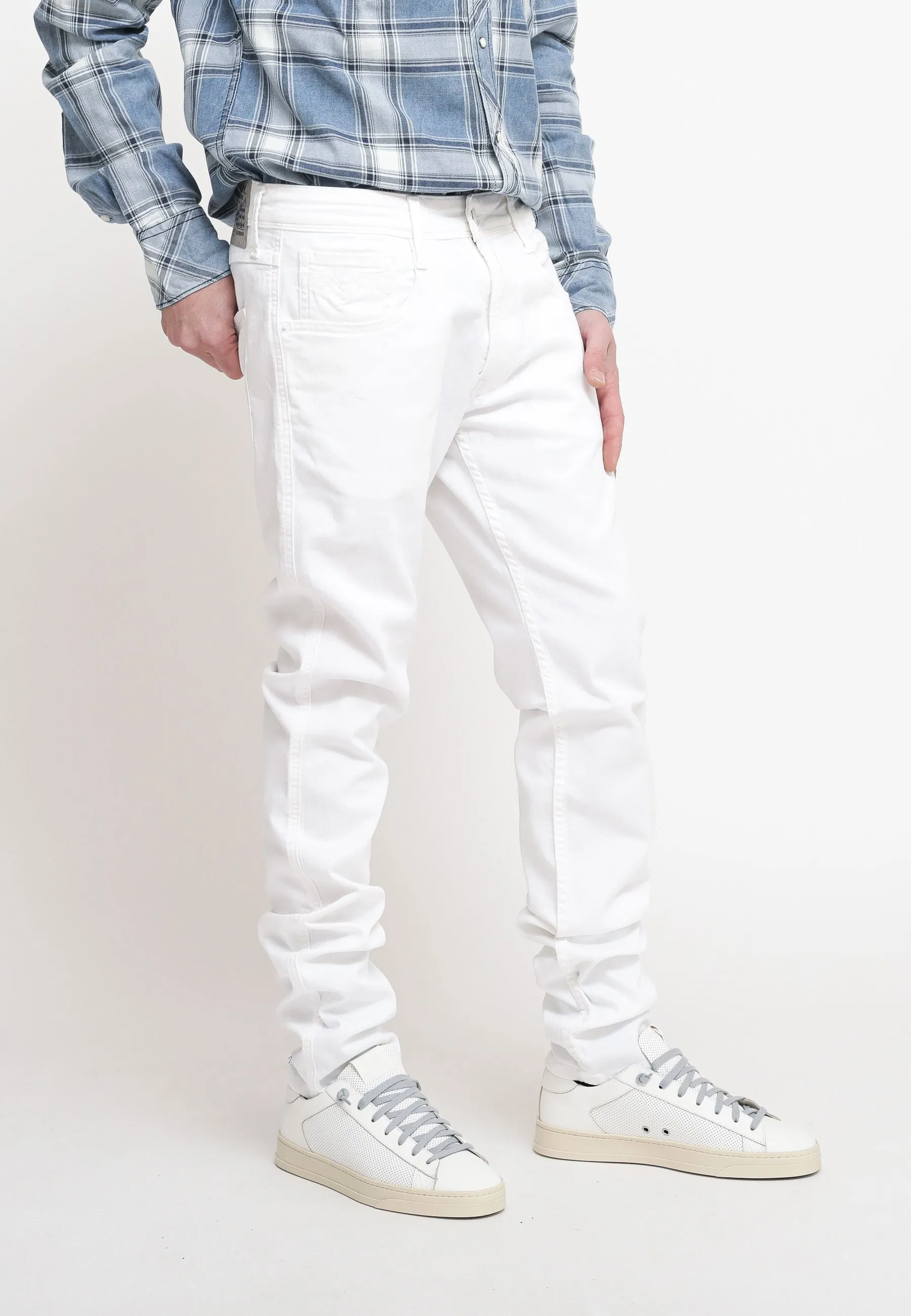 Pantalone Jeans - Bianco