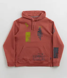 Patagonia Pyrophytes Uprisal Hoodie - Burl Red