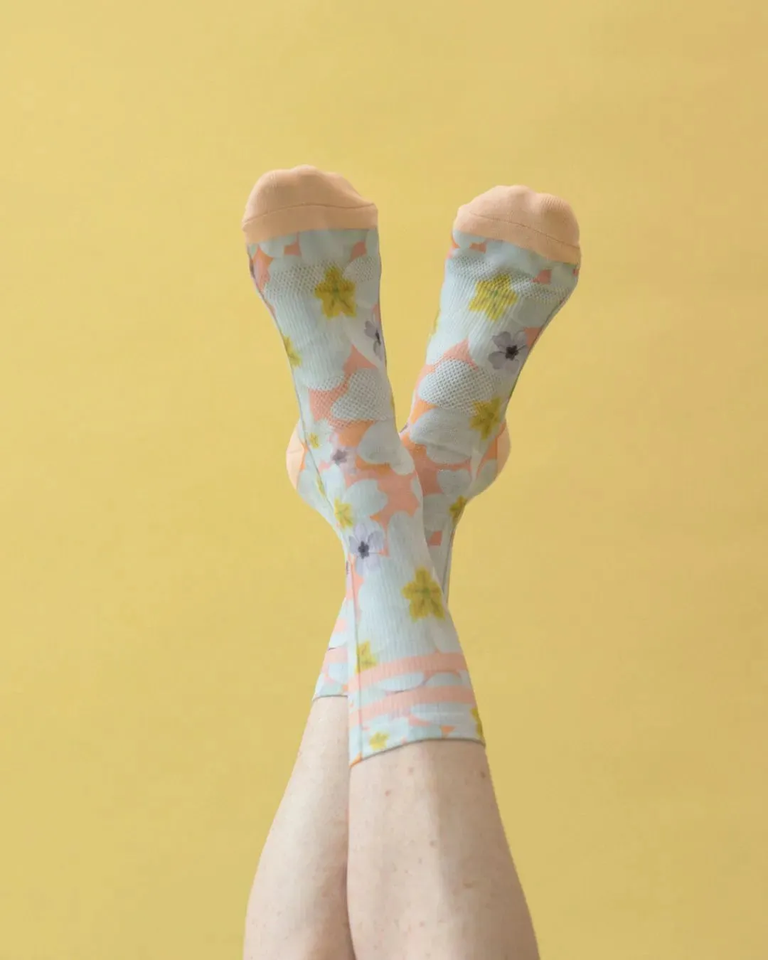 Performance Crew Socks - Morning Primrose