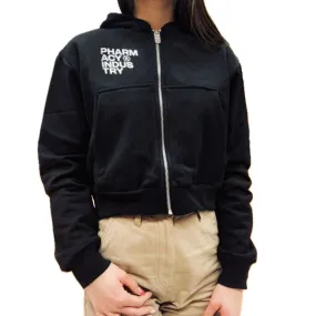 Pharmacy Industry Full Zip Crop Hoodie