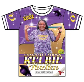 "Kelbie" Custom Designed Graduation 3D shirt