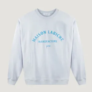 "Manufacture" Ledru Sweatshirt (Poplin Blue)