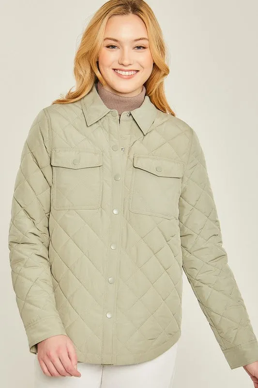 Simple Life Quilted Jacket