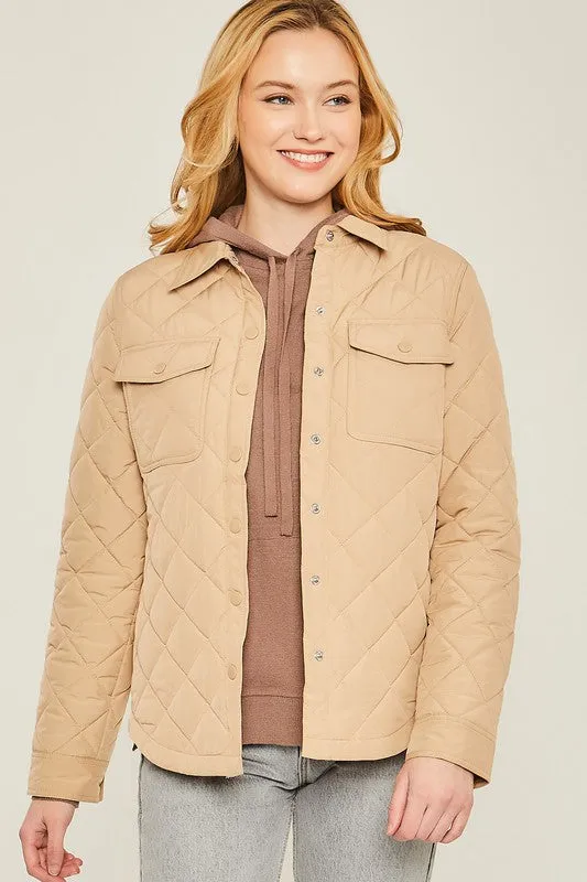 Simple Life Quilted Jacket