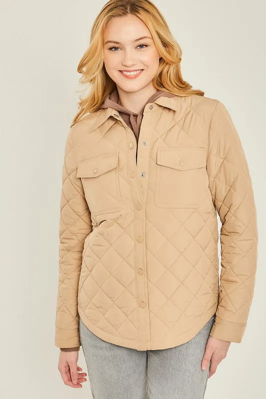 Simple Life Quilted Jacket