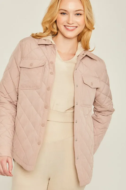 Simple Life Quilted Jacket