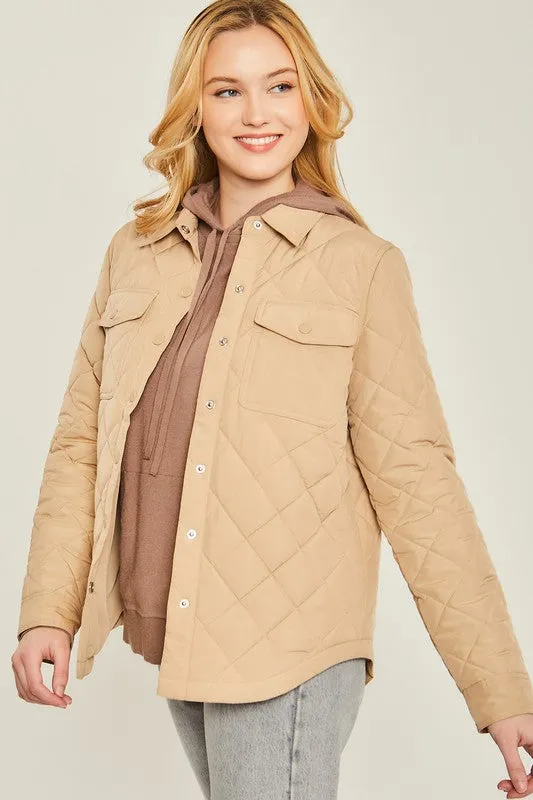 Simple Life Quilted Jacket