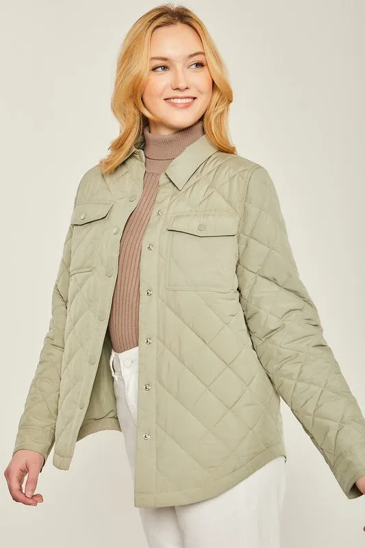 Simple Life Quilted Jacket