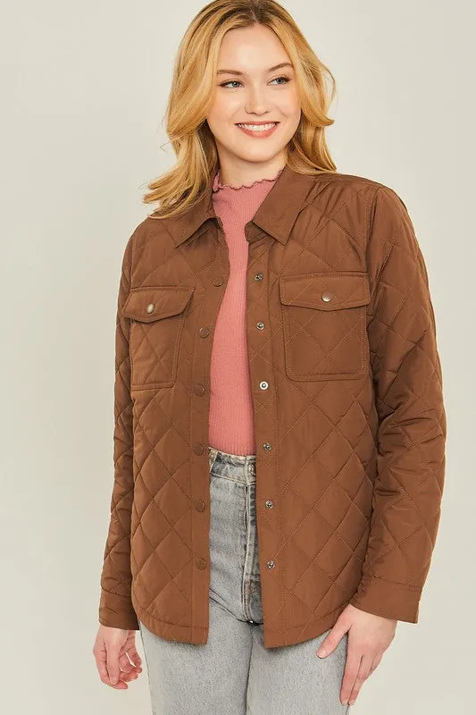 Simple Life Quilted Jacket