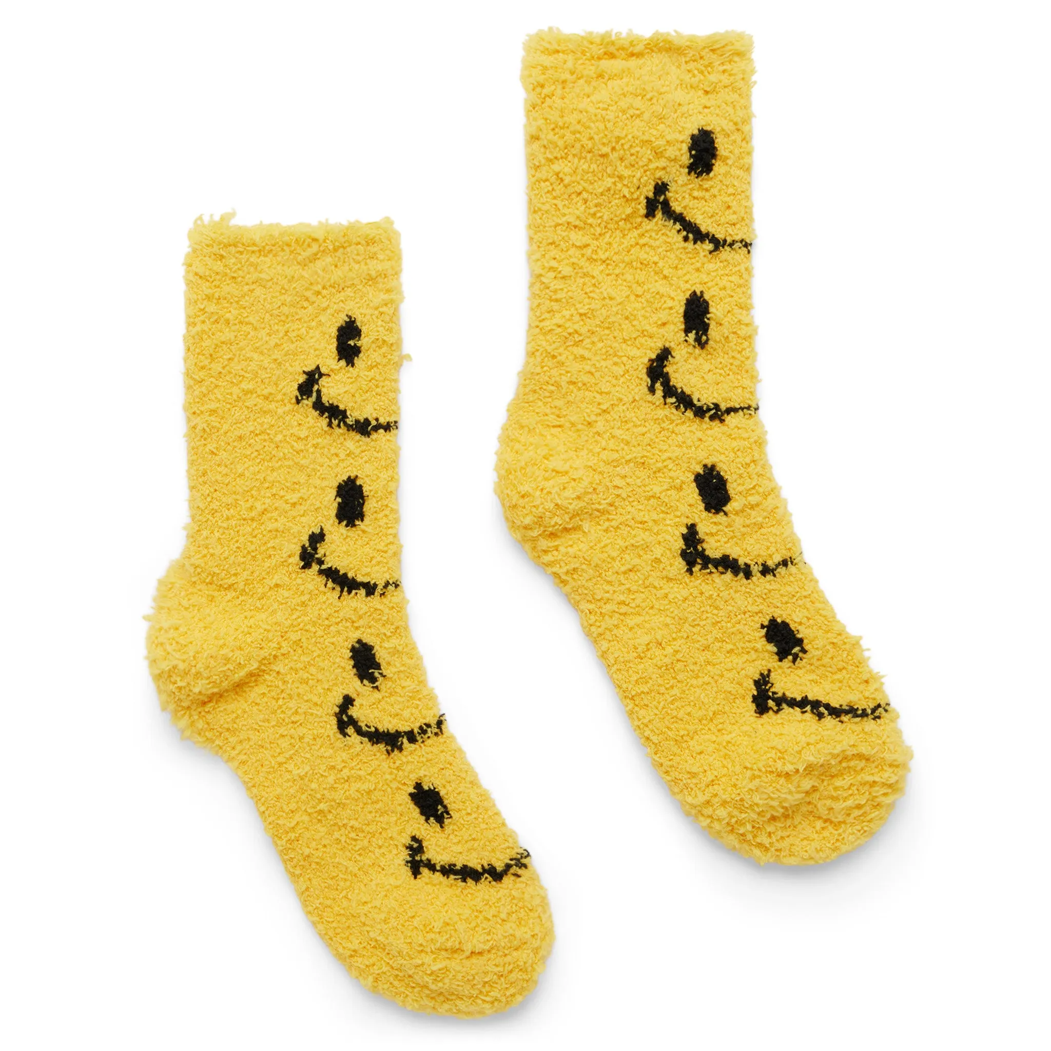 SMILEY HOLIDAY FUZZY SOCKS