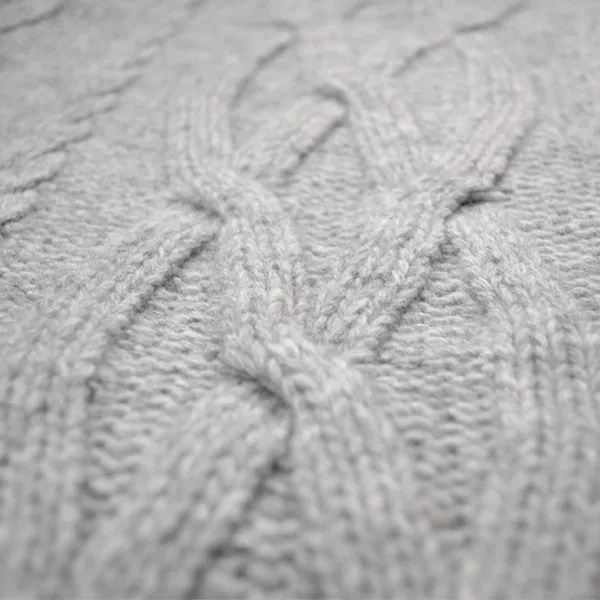 Soulland - Gaedicke Cable Knit Sweater - Grey