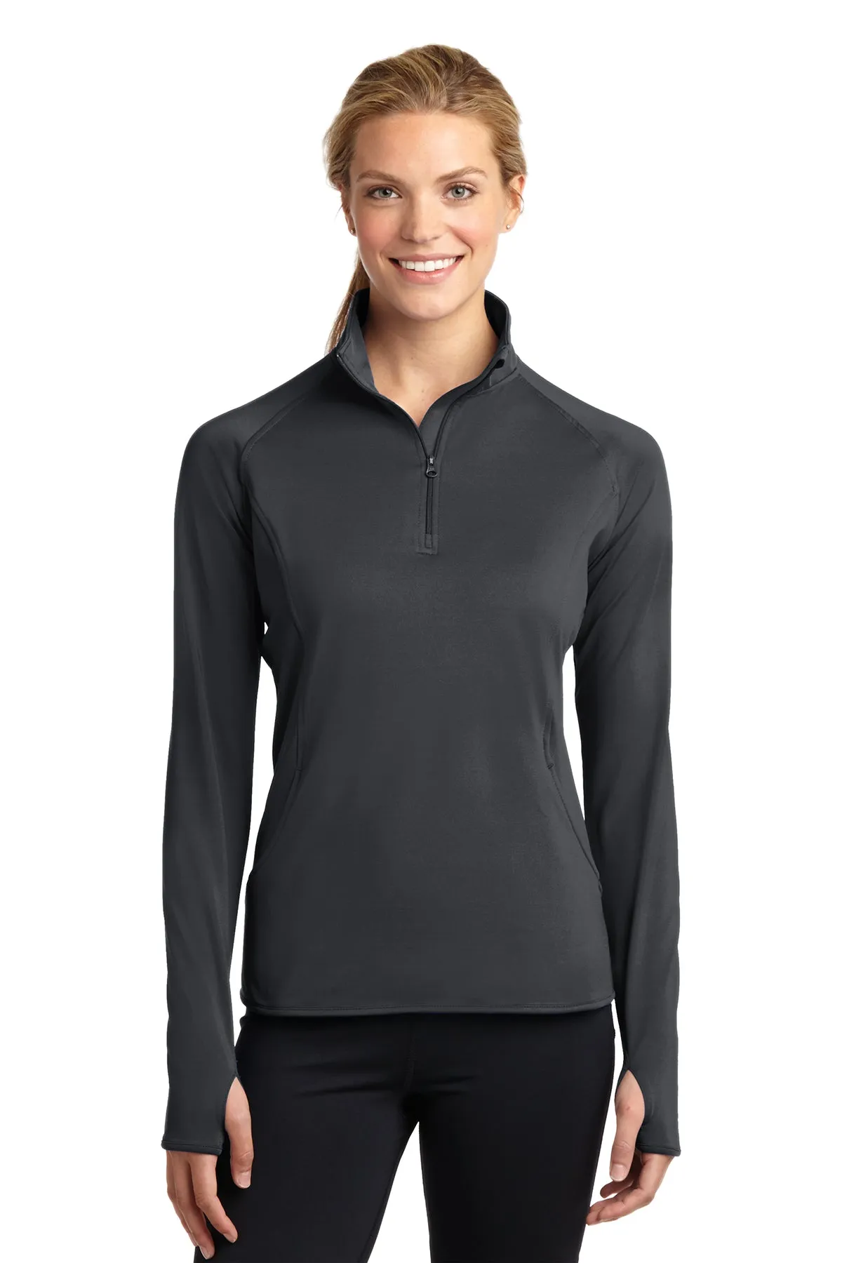 Sport-Tek LST850 Women's 1/2 zip pullover