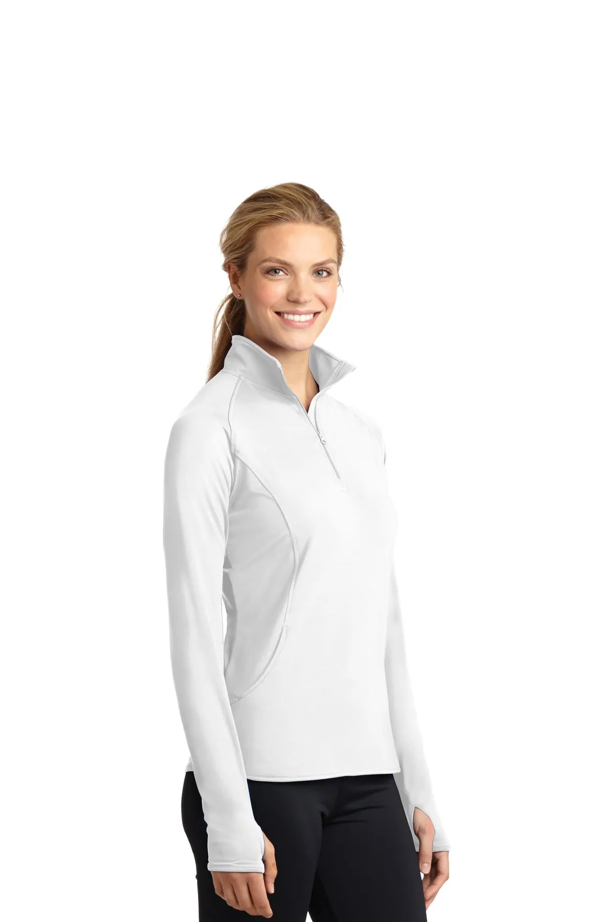 Sport-Tek LST850 Women's 1/2 zip pullover