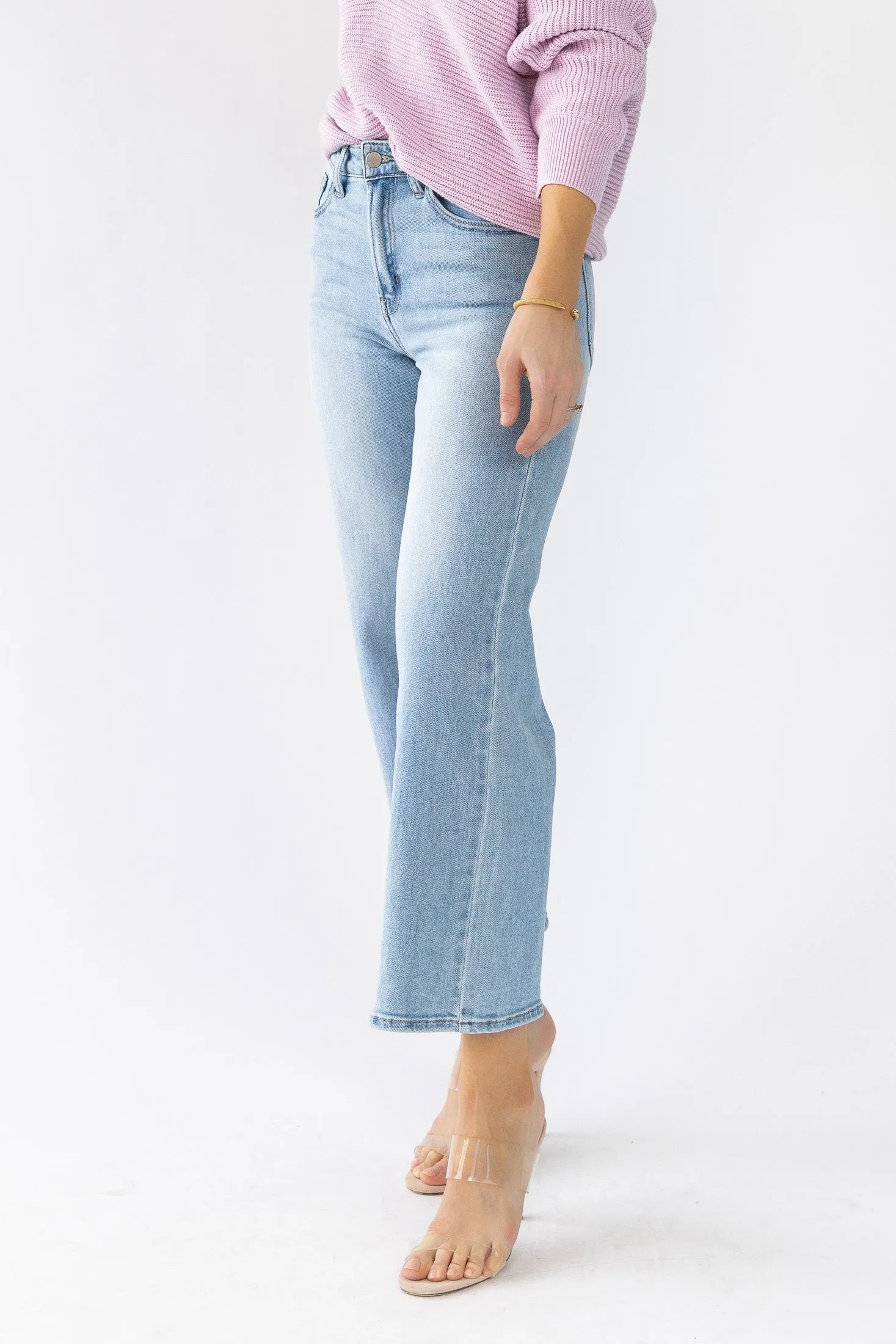 Stellan Slim Wide Leg Jeans