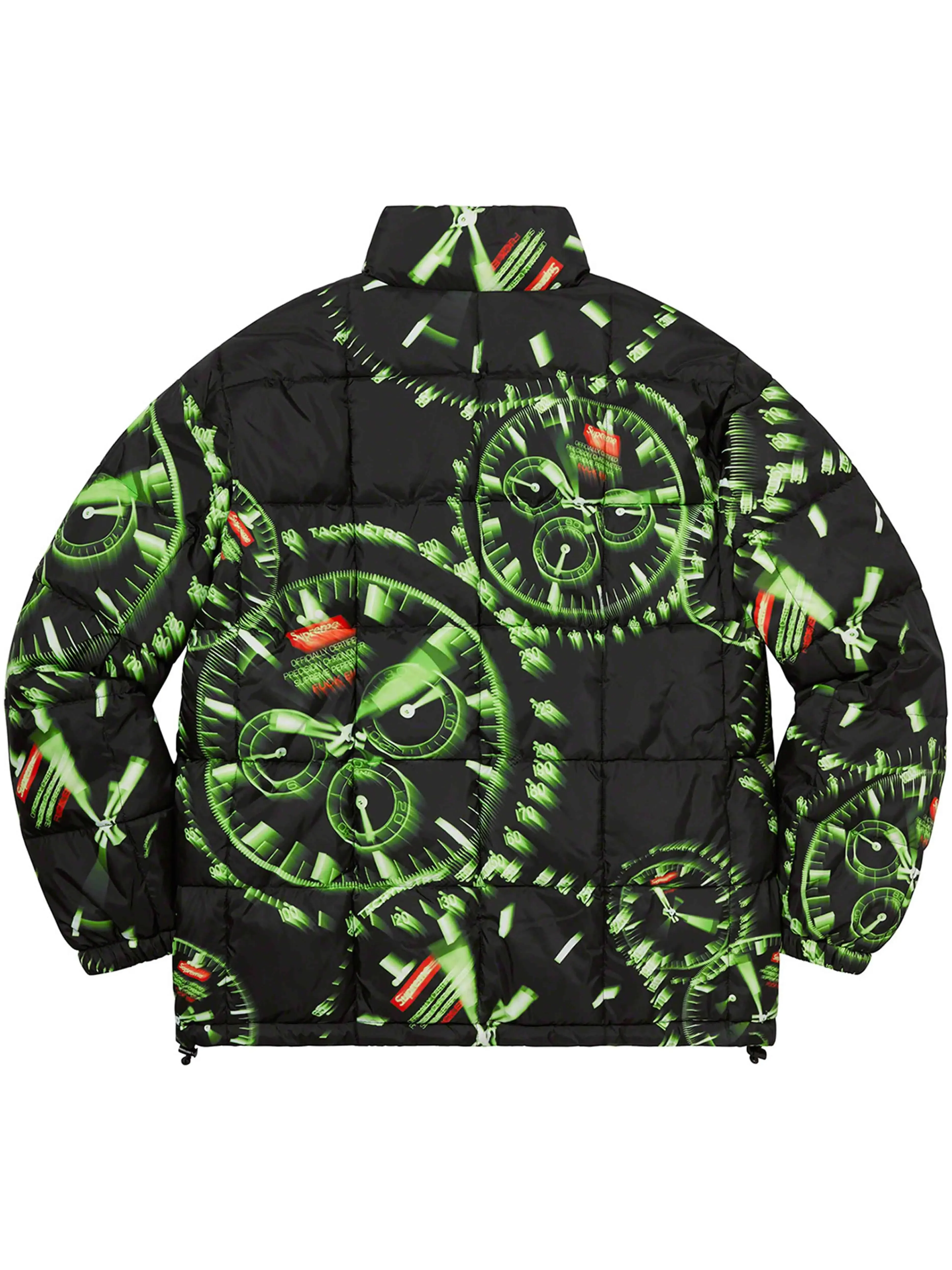 Supreme Watches Reversible Puffer Jacket Black [FW20]