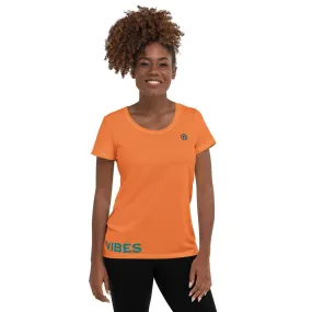 TOV Damen Sport T-Shirt VIBES (Orange)