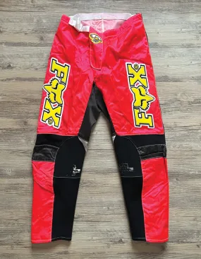 Vintage Fox Racing T4 Motocross Pants - High-Quality, Durable Riding Gear