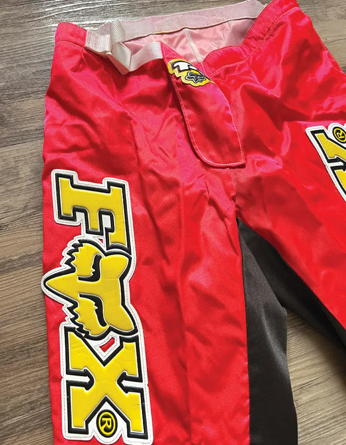 Vintage Fox Racing T4 Motocross Pants - High-Quality, Durable Riding Gear